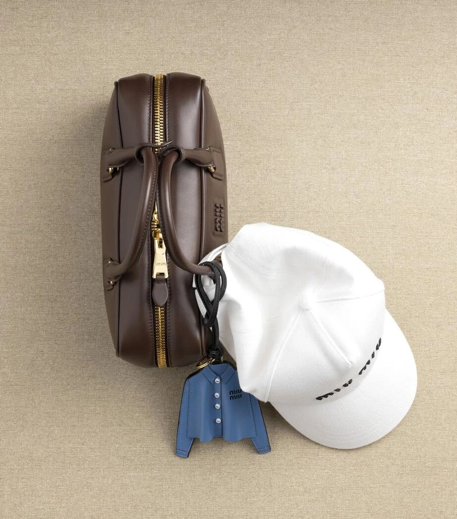 Miu Miu Leather Shirt Keychain 2