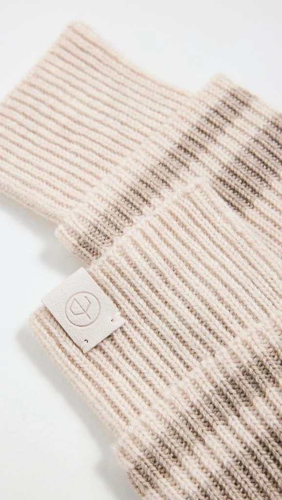 Rag 
Bone Blake Stripe Layered Gloves 5