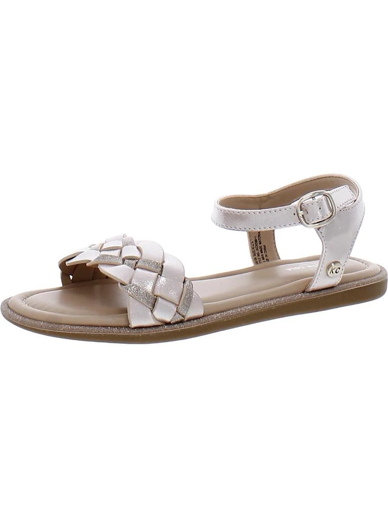 Kenneth Cole Girls Flats Open Toe Ankle Strap 1
