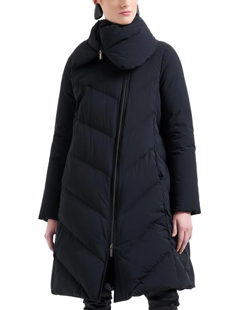 Emporio Armani Pillow Collar Puffer Coat 1