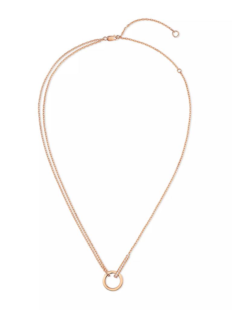 Repossi Berbere 18K Rose Gold & Diamond Necklace