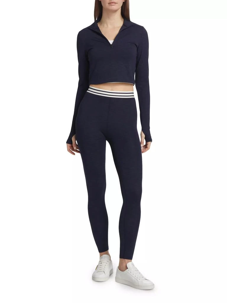 Splits59 Stevie Active Half-Zip Crop Top 2