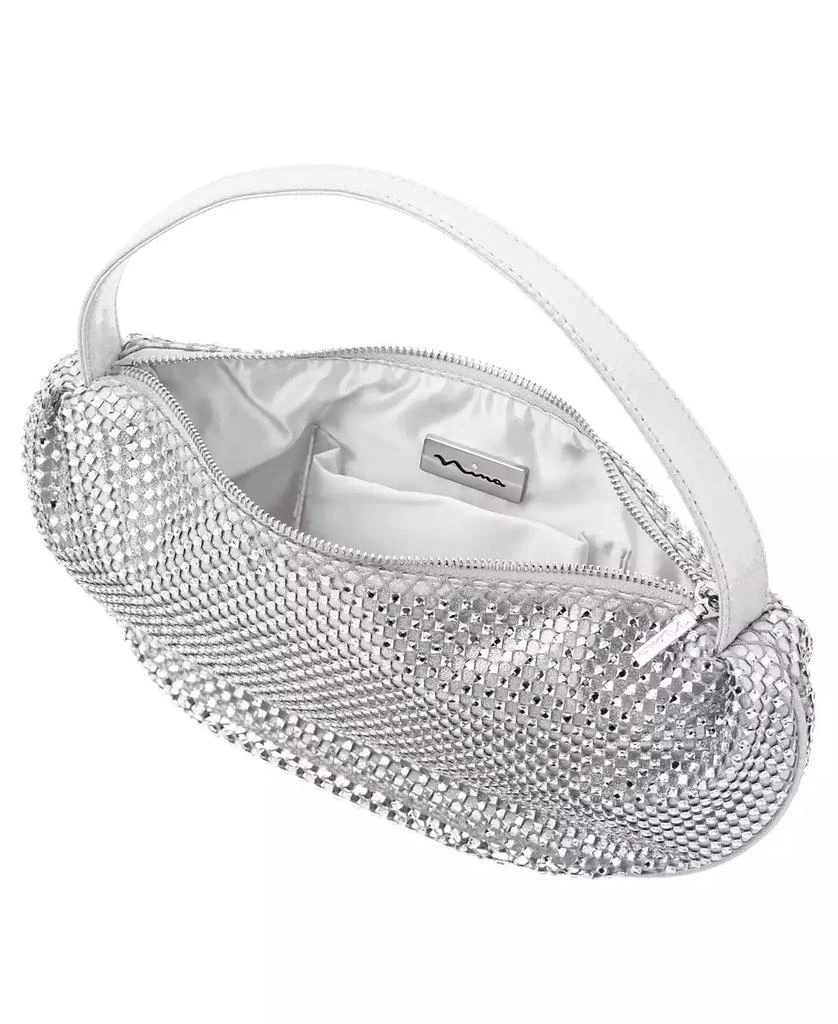 Nina Half Moon Crystal Netting Bag 4
