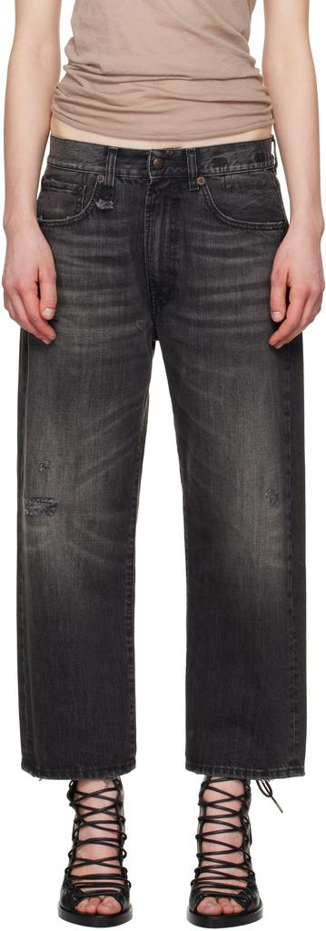 デニム・ジーパン R13 'Boyfriend' jeans Black R13W5083394A X-BOYFRIEND JEAN - WILSON BLACK - R13