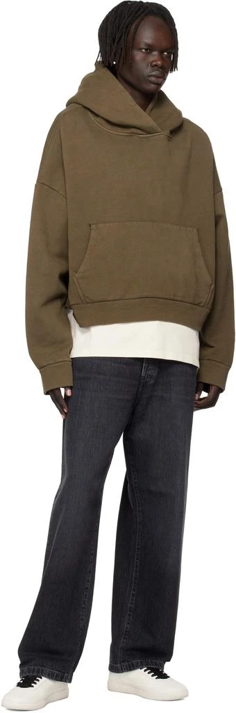 AMIRI Off-White Croc Debossed Pacific Sneakers 5