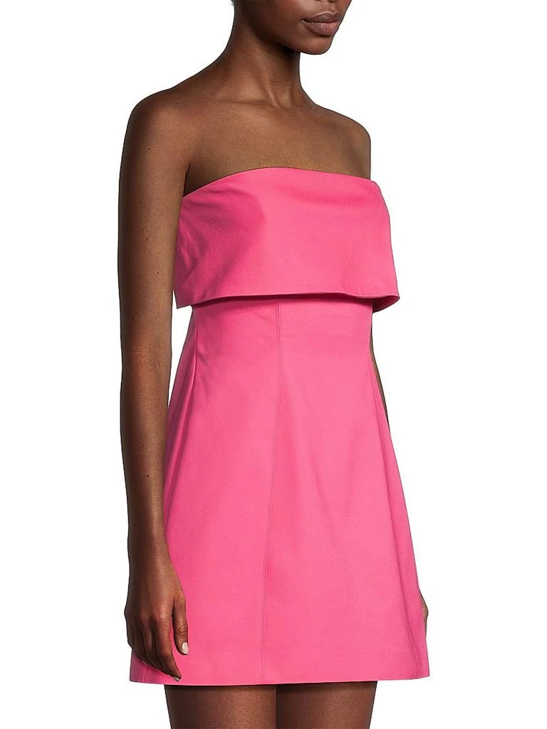 Misha Jemma Strapless Cotton Minidress 4