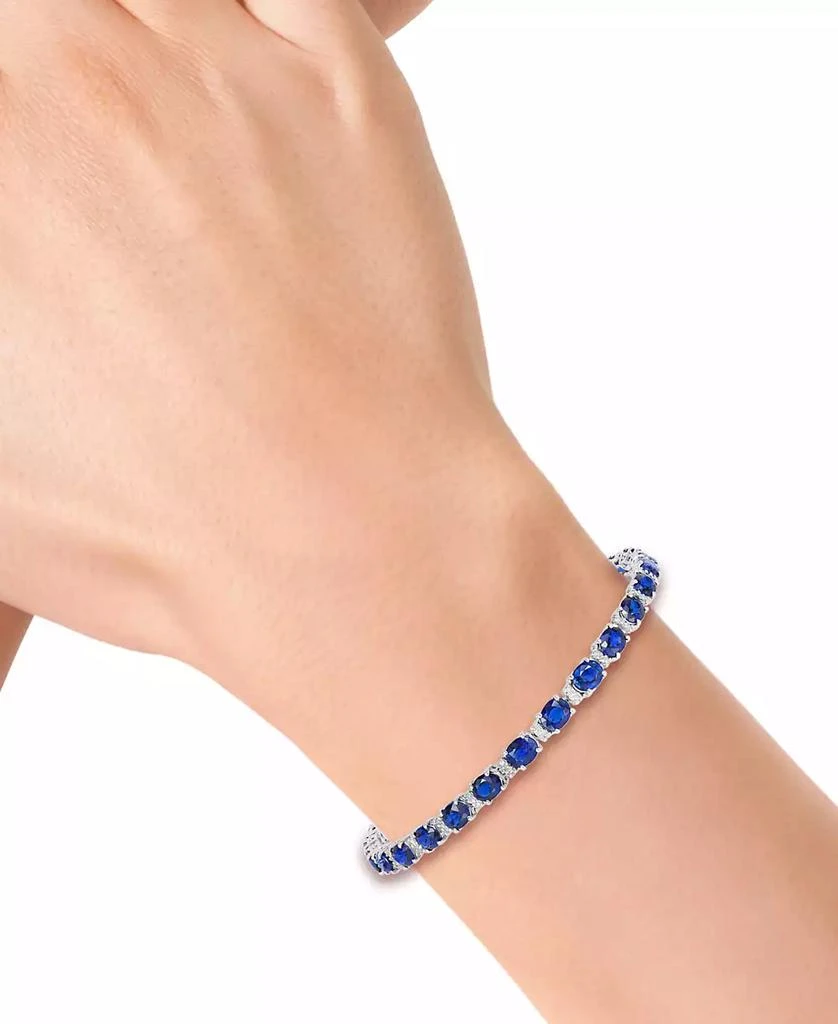 Effy EFFY® Emerald (9-1/3 ct. t.w.) and Diamond (1/4 ct. t.w.) Tennis Bracelet in 14k Gold (Also Available in Brasilica by EFFY® Sapphire) 3