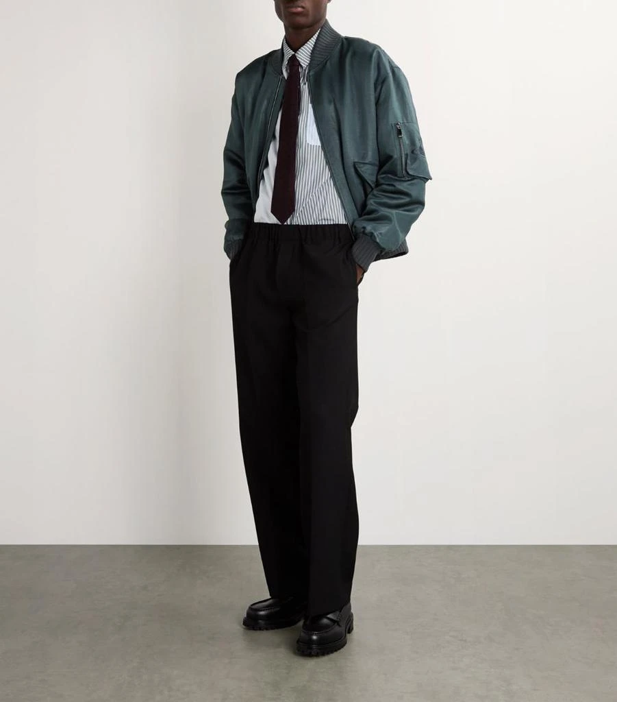 Vivienne Westwood Linen-Blend Bomber Jacket 2