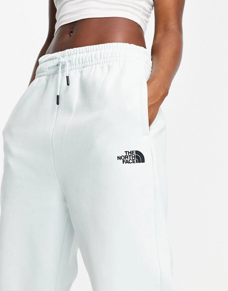 The North Face The North Face Oversized Essential joggers in light blue Exclusive at ASOS 2