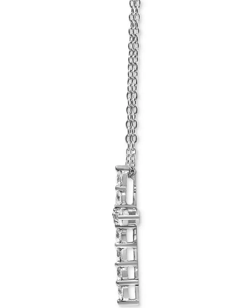 Macy's Diamond Cross Pendant Necklace (1 ct. t.w.) in 14k White, Yellow or Rose Gold 5