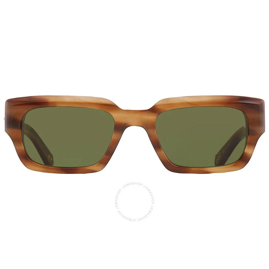Mr. Leight MAVERICK S Semi-Flat Boxwood Rectangular Sunglasses ML2037 MACA-ATG/SFBOXGRN 51 1