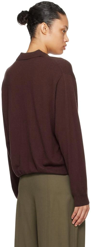 Arch4 Burgundy Oxford Cashmere Sweater 3
