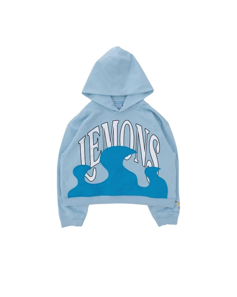 LEMONS ON FIRE Lemons On Fire - Women's Graphic Logo Hooded Sweatshirt 1