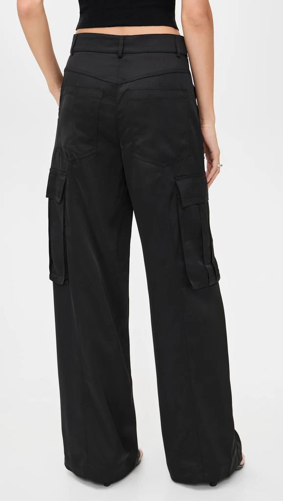 Susana Monaco Satin Cargo Pants 2