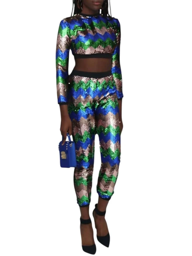 Genuine Genuine - Sequin Delight Pant Set