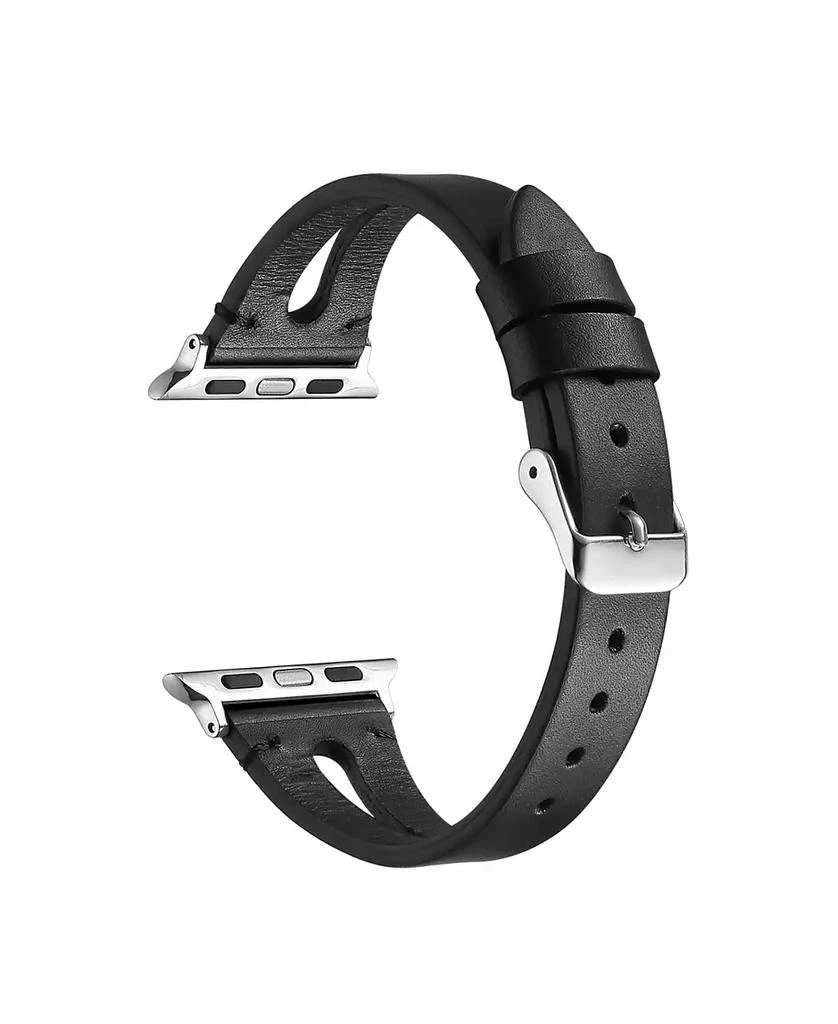 Posh Tech Sage Leather Band for Apple Watch 44,45,46,49mm 4
