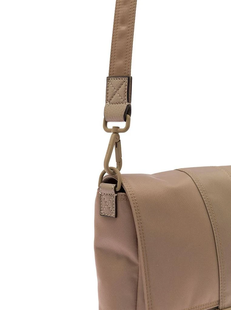 Fendi Baguette Beige Nylon Fendi Man Crossbody Bag 3