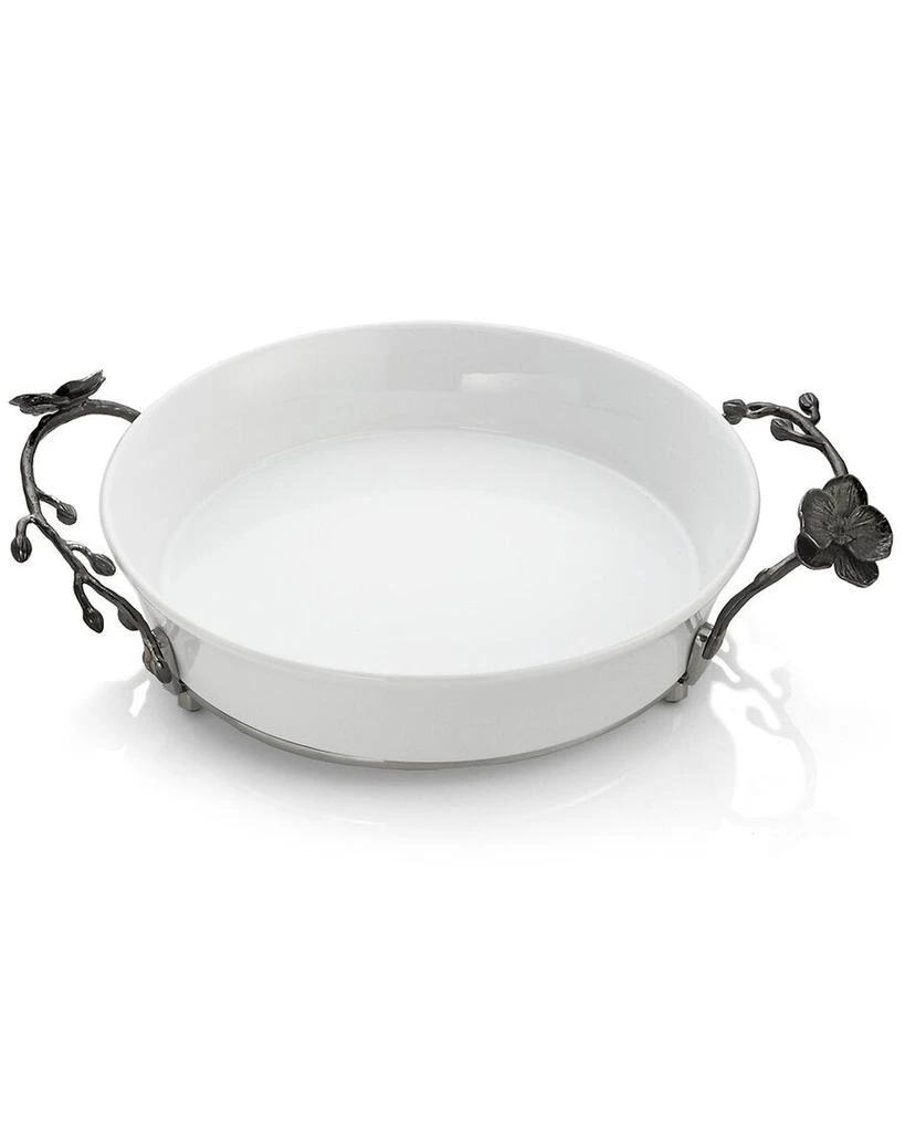 Michael Aram Black Orchid Pie Plate 1
