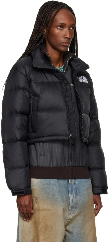 The North Face Black Nuptse Short Down Jacket 2