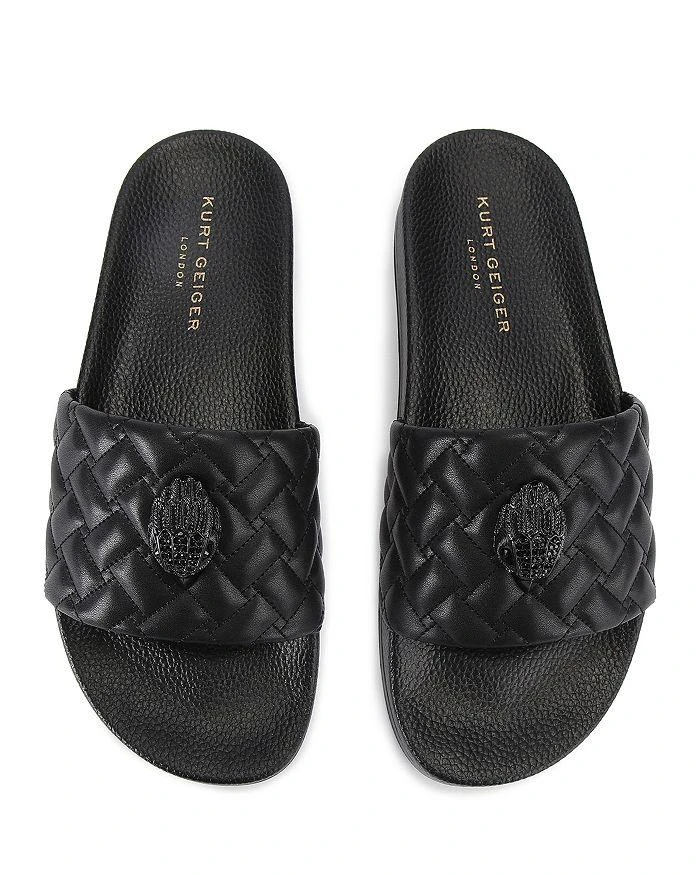 Kurt Geiger Men's Meena Eagle Black Slip Ons 2