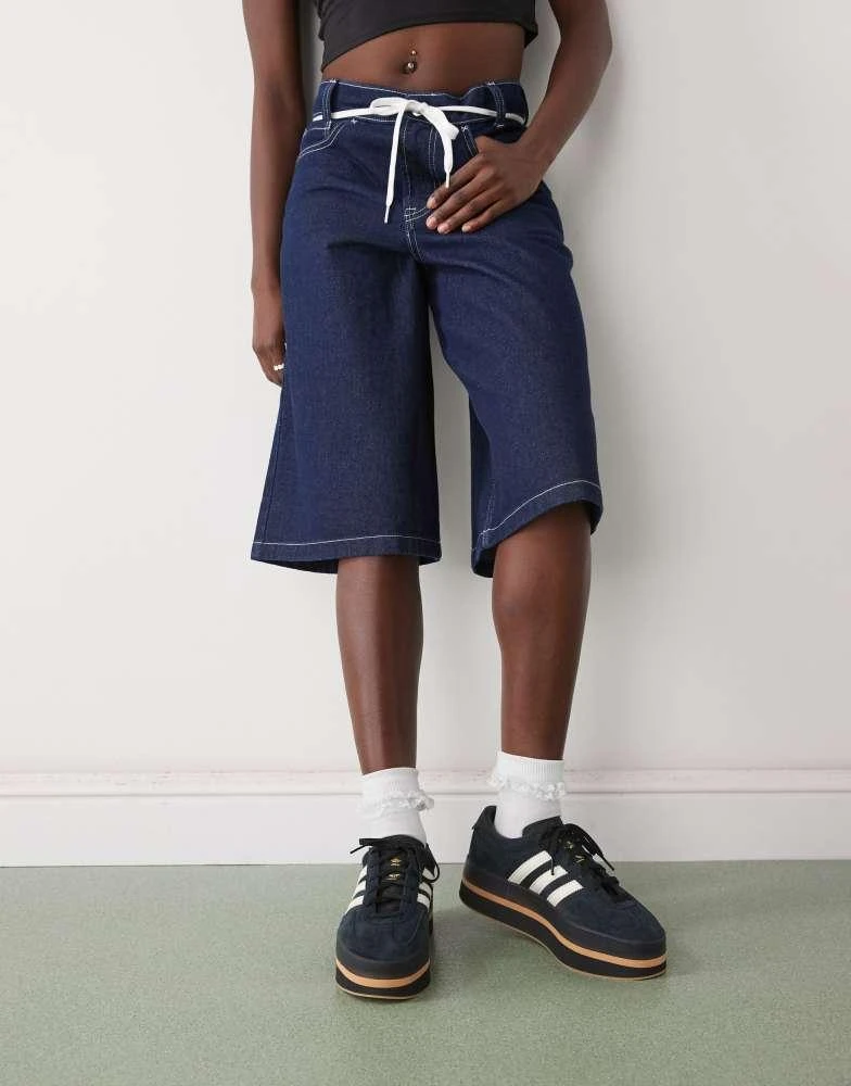 Adidas adidas Originals Gazelle Stack trainers in black and white 5