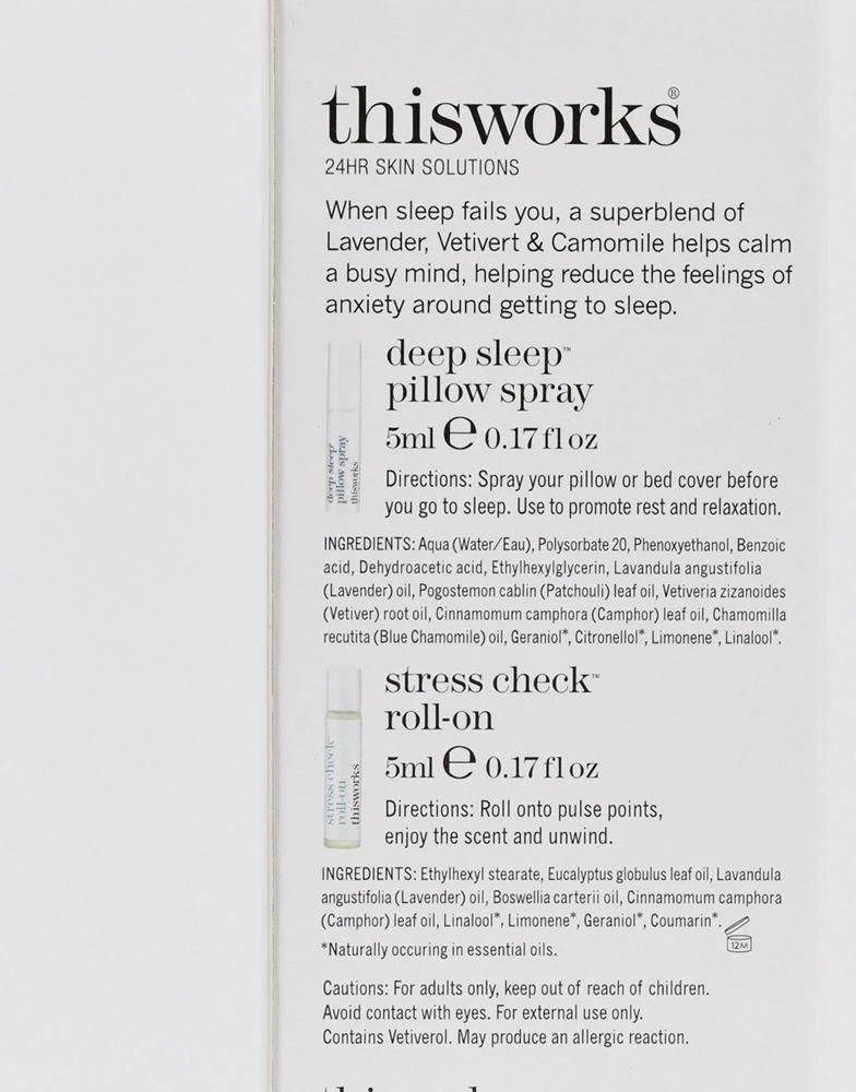 this works This Works Choose Sleep - Sleep Set (Worth £12.55) 4