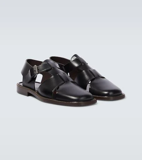 Lemaire Fisherman leather sandals 5