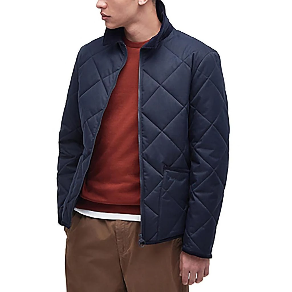 Mens Quilted Polyester Soft Shell Jacket
