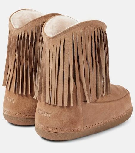 INUIKII Cowboy Fringes leather snow boots 2
