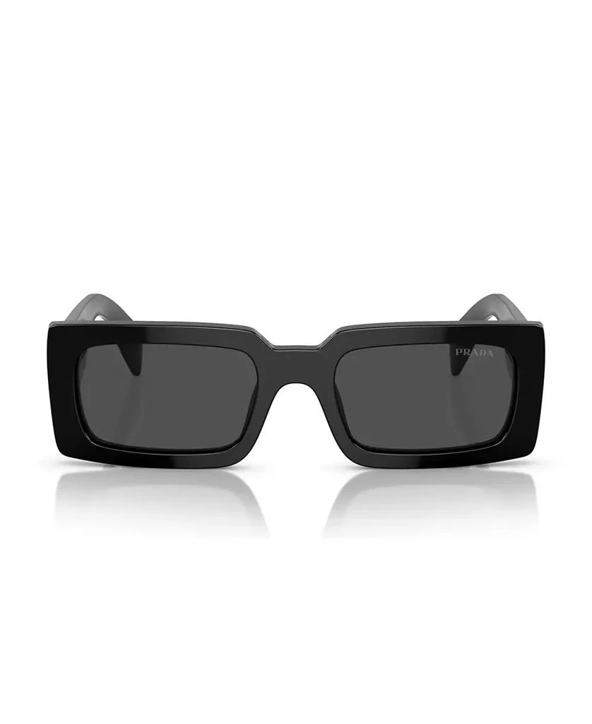 Prada Low Bridge Rectangular Women's Sunglasses, PR A07SF 3