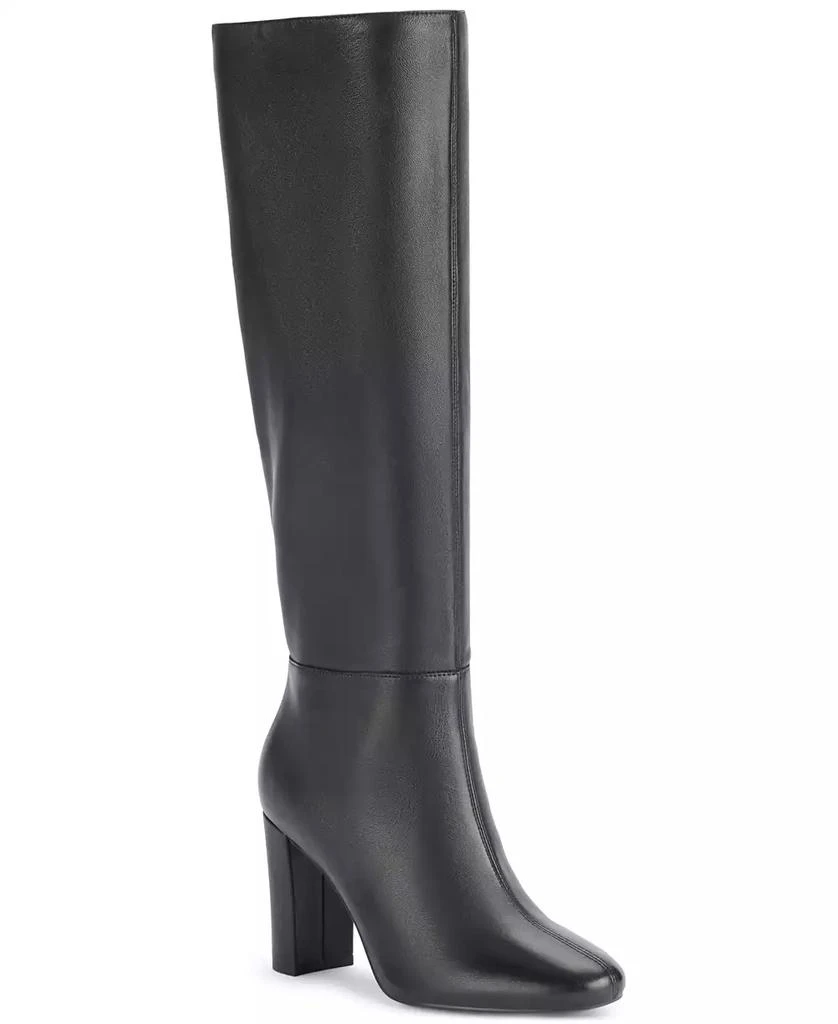 Karl Lagerfeld Paris Women's Vani Almond toe Heeled Boots 1