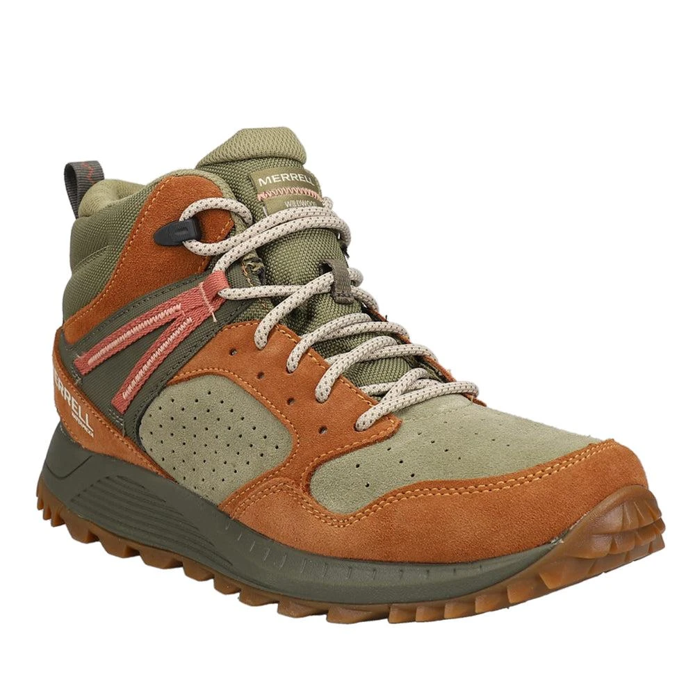 Merrell Wildwood Mid Waterproof Round Toe Hiking Boots 2