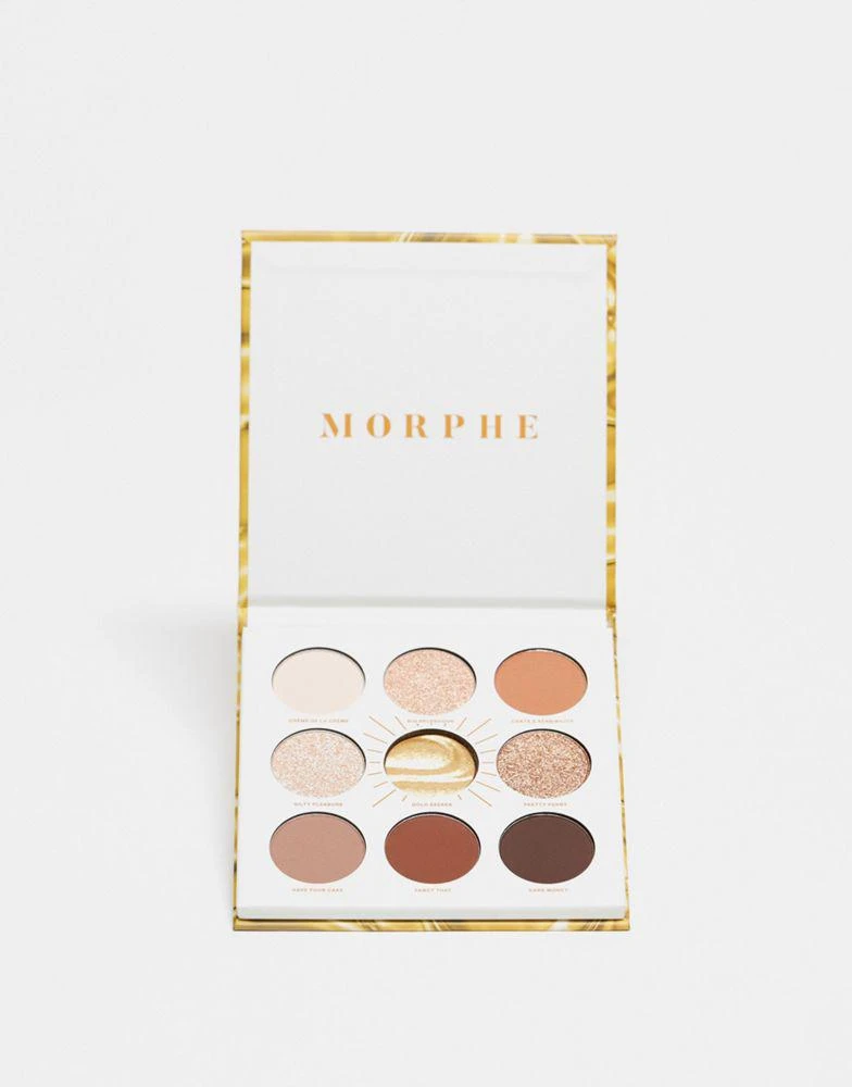 MORPHE Morphe Rich & Foiled 9 Pan Artistry Eyeshdow Palette- Gold Seeker 2