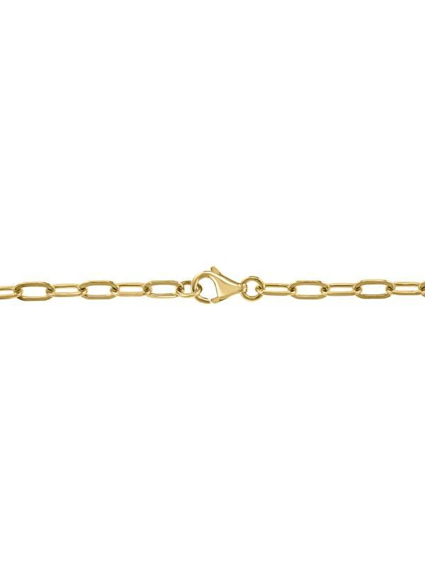 Effy 14K Yellow Goldplated Sterling Silver & Diamond Butterfly Pendant Necklace 3