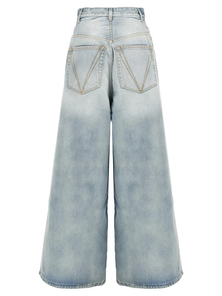 Vetements Vetements Logo Embellished Jeans 2