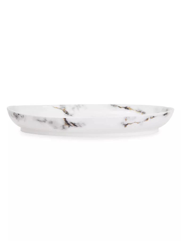 Prouna Marble Venice Fog Deep Platter 1