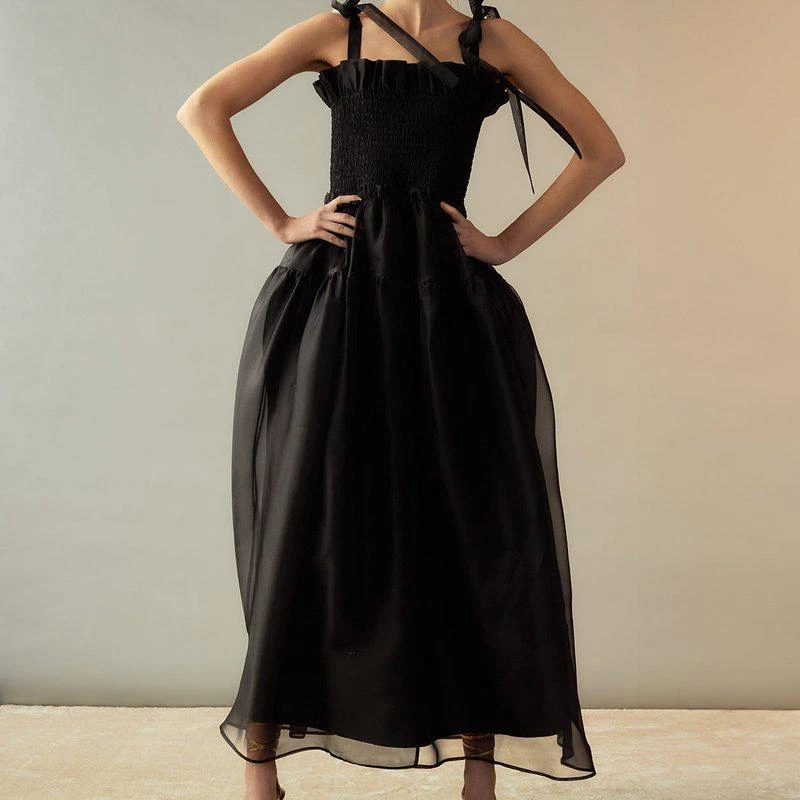 Cynthia Rowley Evergreen Organza Dress 1
