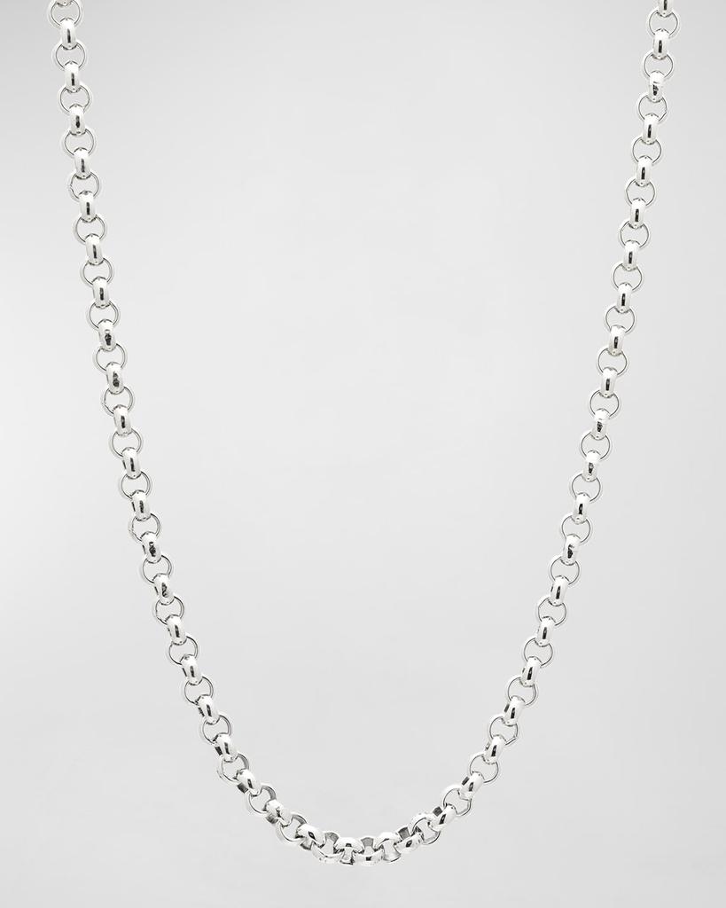 Konstantino Men's Sterling Silver Cable Chain Necklace, 18"L