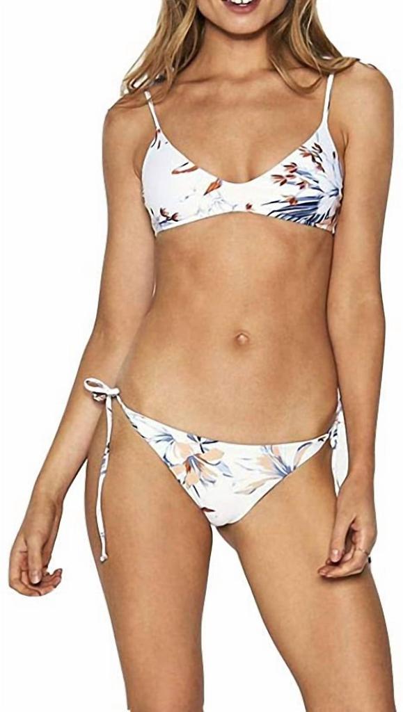 Laundry by Shelli Segal Lily Itsy Seamless Fit Tie Strap Bikini Bottom Swimsuit