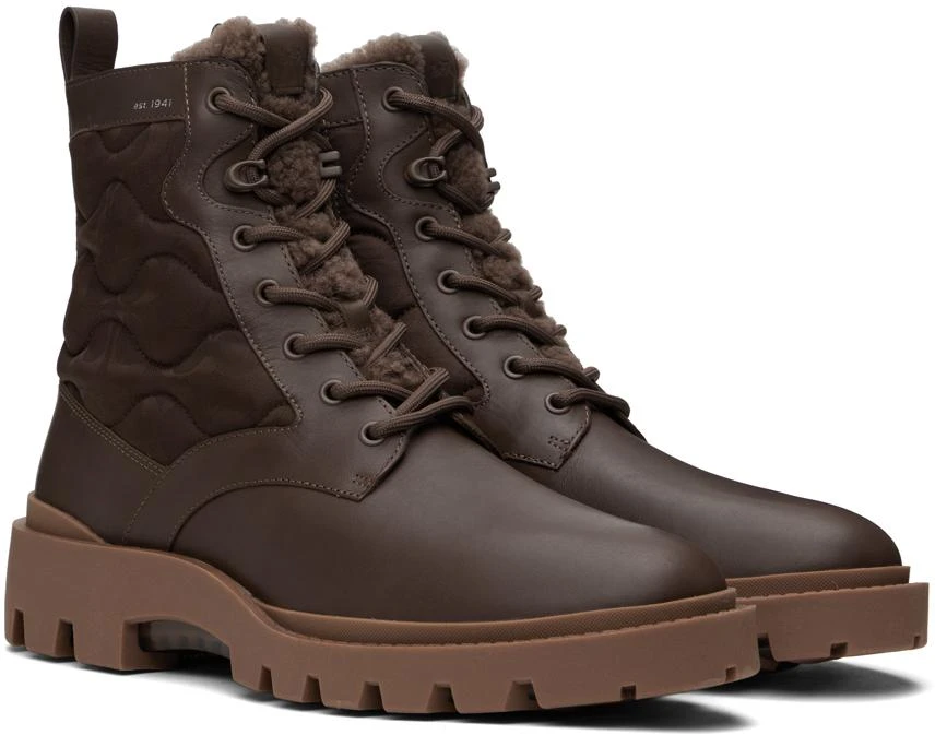 Coach 1941 Brown Citysole Boots 4