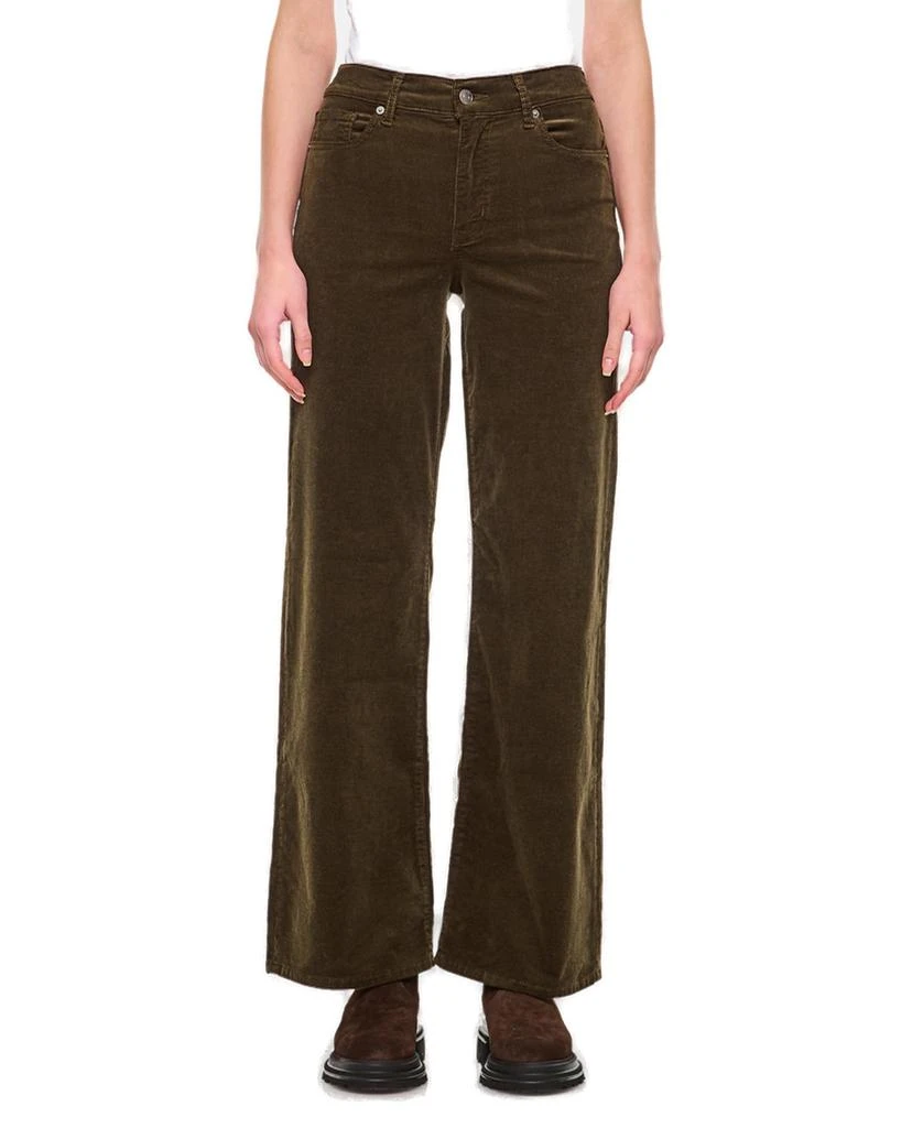 FRAME Frame Le Slim Palazzo Corduroy Toast Pants 1