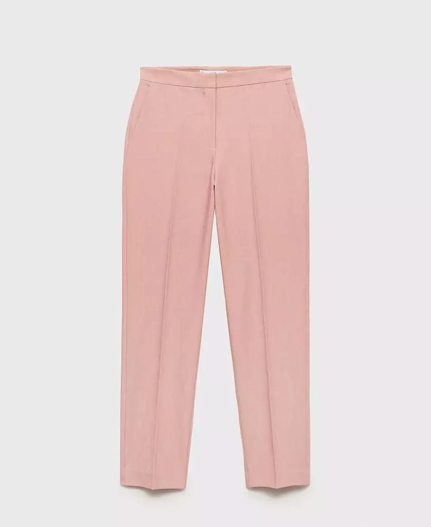 Mango Women's Straight Suit Trousers Pants 6