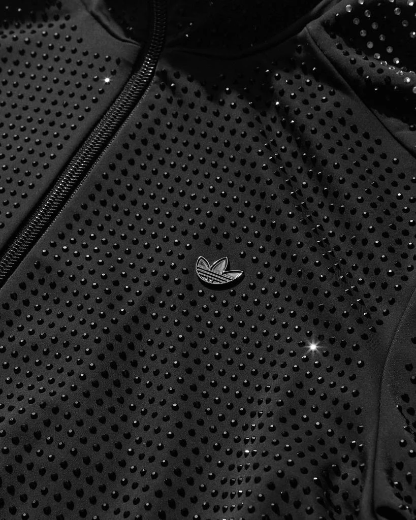 Adidas Women's Rhinestone Track Top Black 3