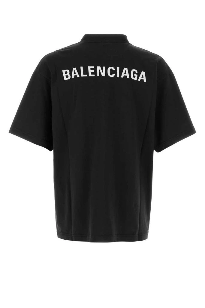 Balenciaga Balenciaga Logo Embroidered Medium-Fit T-Shirt 2