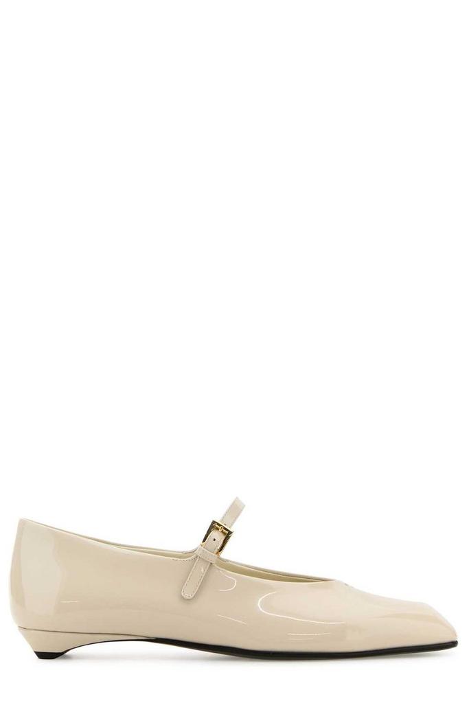 バレエシューズ Prada Ivory Leather Ballerinas PRADA＊Nappa leather ballerinas ナッパレザーバレリーナ＊送込