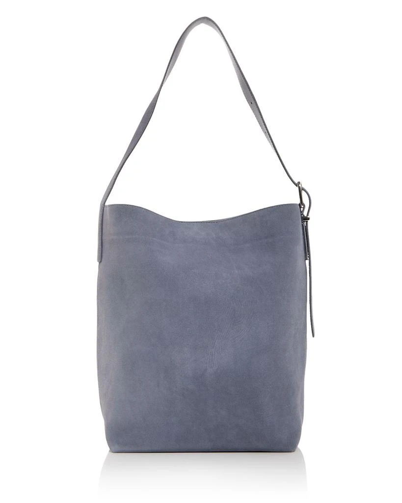 Madewell The Essential Bucket Tote in Suede 1