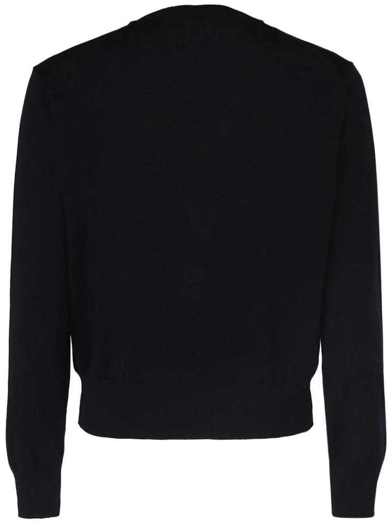 Ami Alexandre Mattiussi Black Wool Jumper