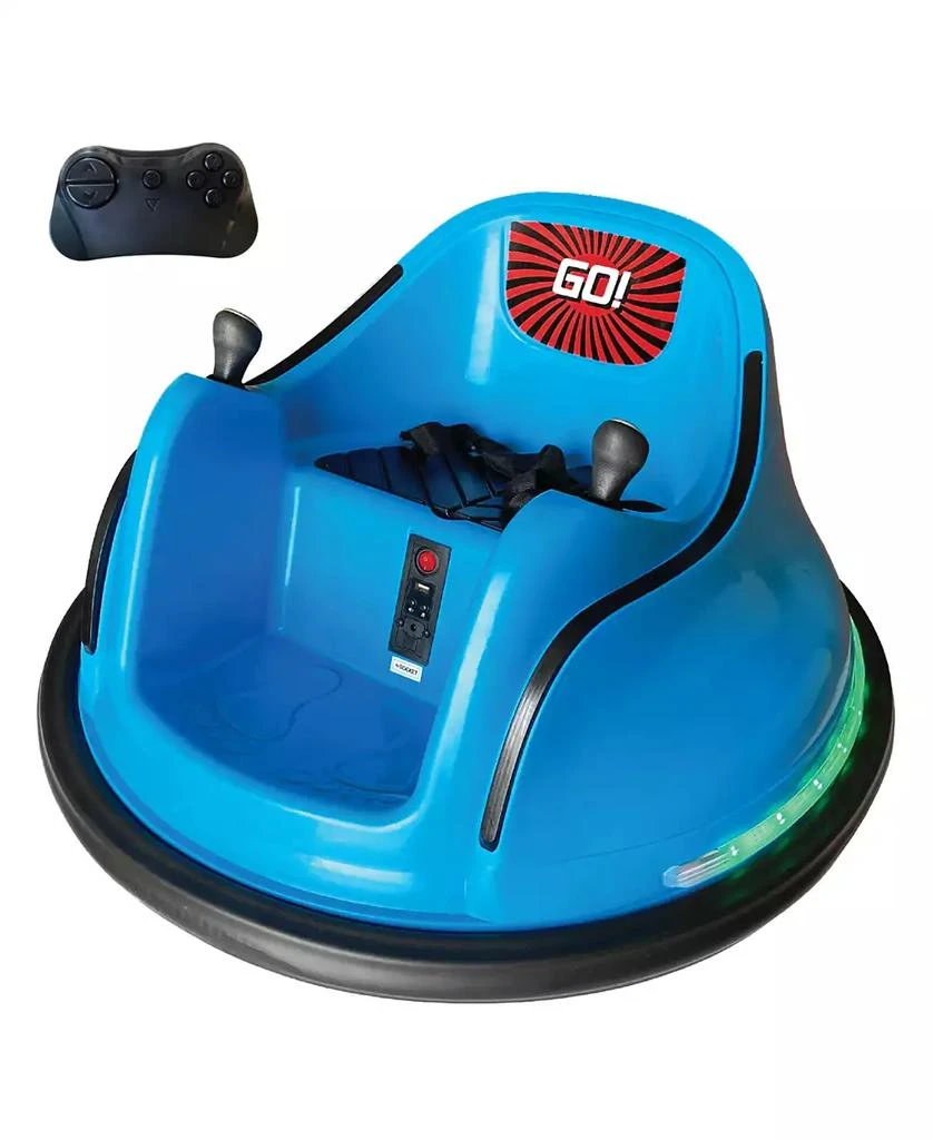 The Bubble Factory Electric Remote Control Kids Ride-On Bumper Car - Lights and Music 1