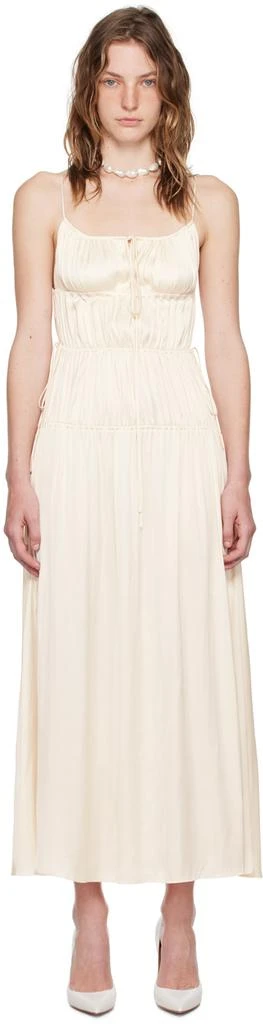 Bec & Bridge Beige Delphi Midi Dress 1