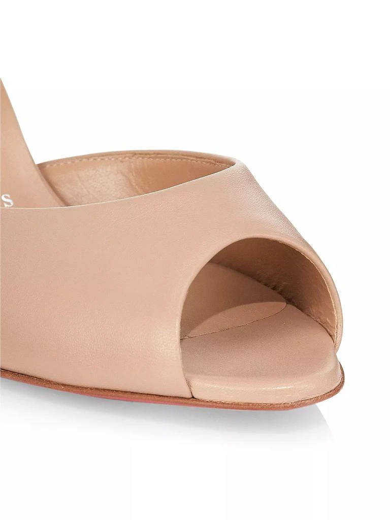 Christian Louboutin Me Dolly 55MM Leather Kitten Heel Sandals 5